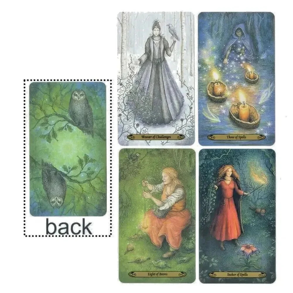 Forest of Enchantment Tarot – A Mystical 78-Card Deck & E-Guidebook, Pocket Ed.